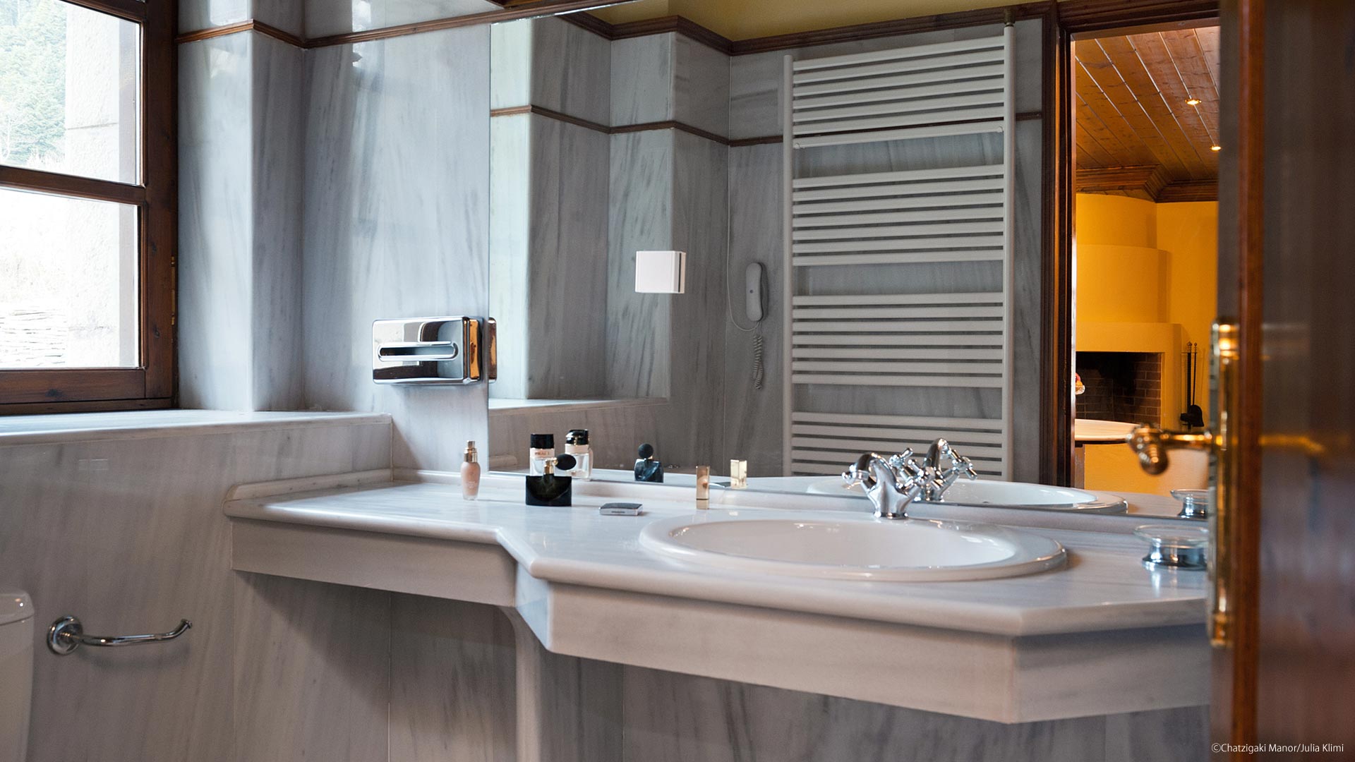 Μπάνιο Garden Residence Σουίτας στο ξενοδοχείο Αρχοντικό Χατζηγάκη