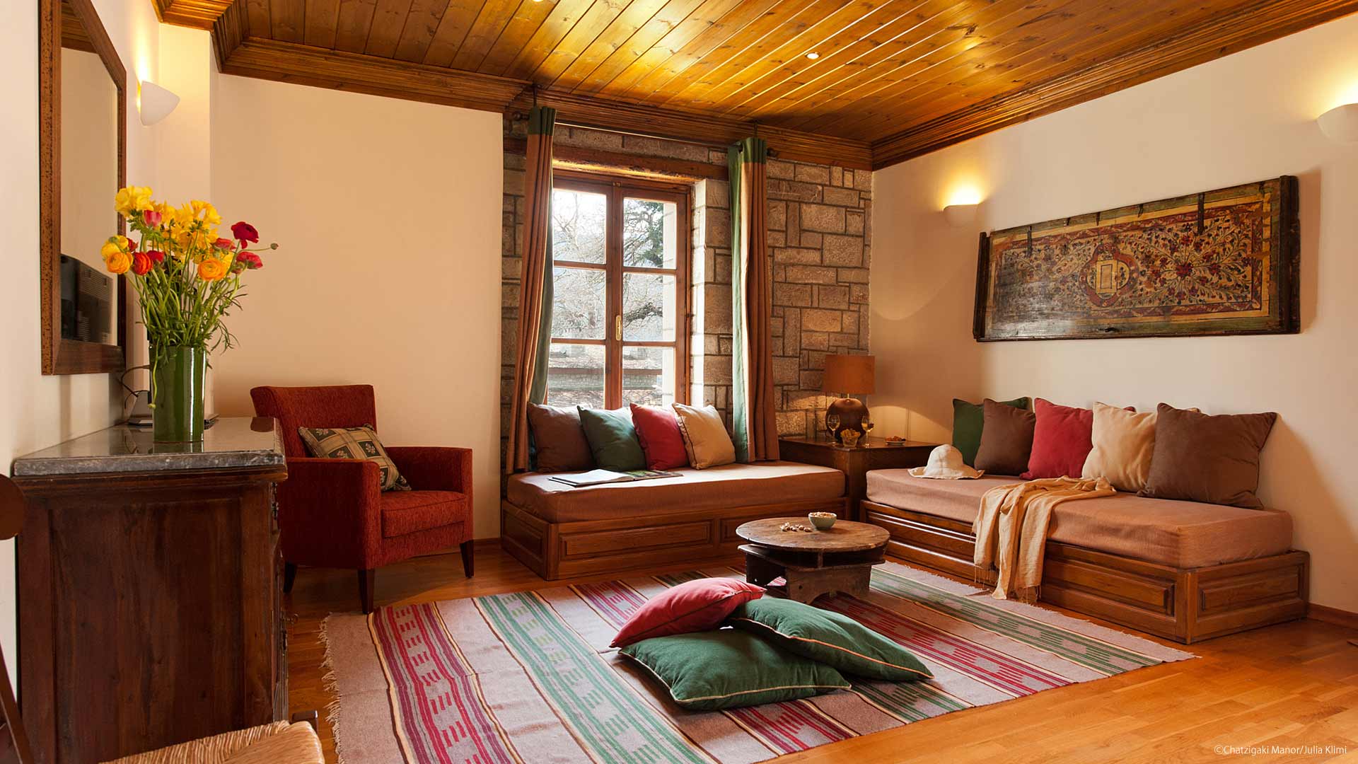 Garden Residence Suite στο ξενοδοχείο Αρχοντικό Χατζηγάκη στο Περτούλι