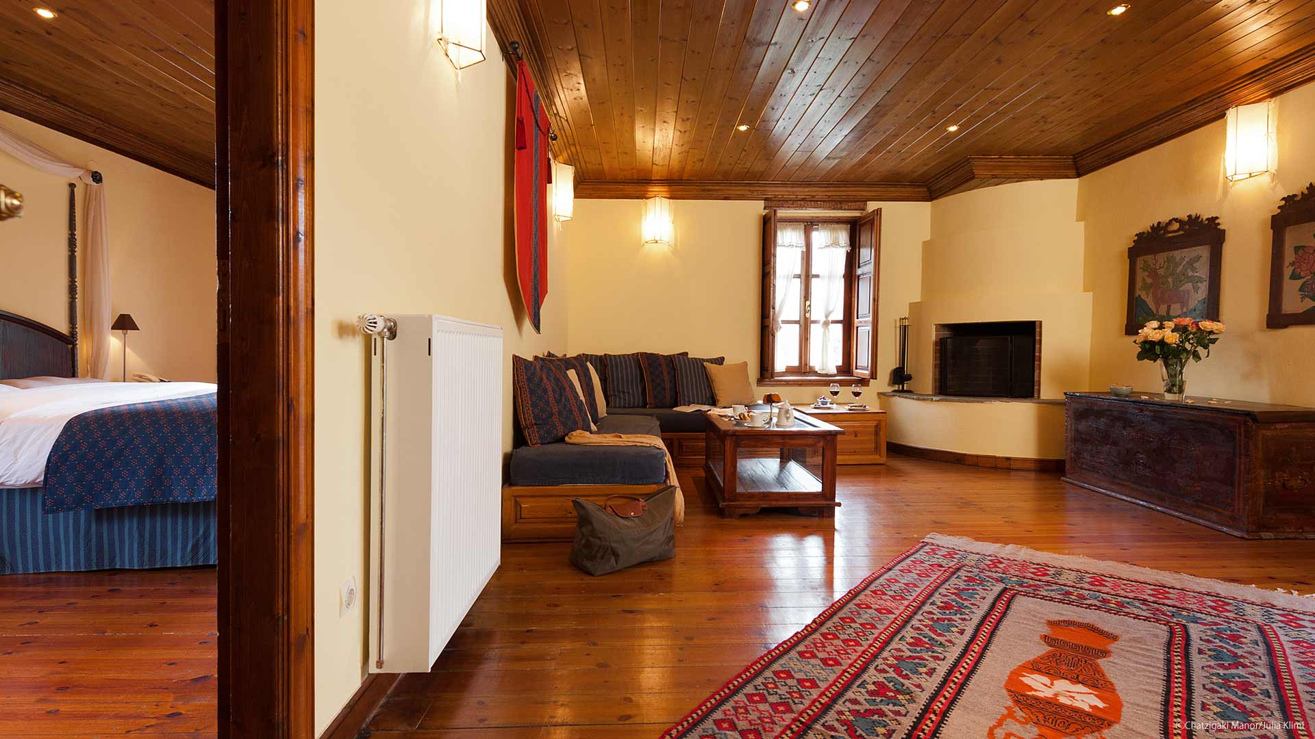 Garden Residence Suite στο ξενοδοχείο Αρχοντικό Χατζηγάκη στο Περτούλι.