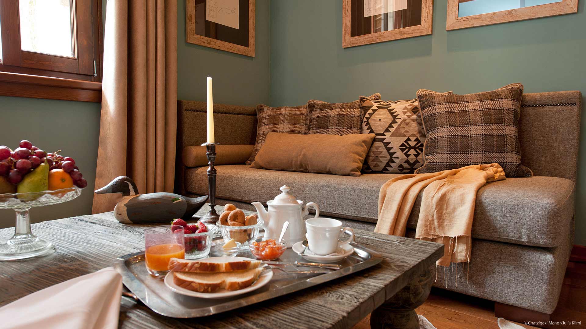 Superior δωμάτια Ξενοχοδείο Αρχοντικό Χατζηγάκη, Περτούλι