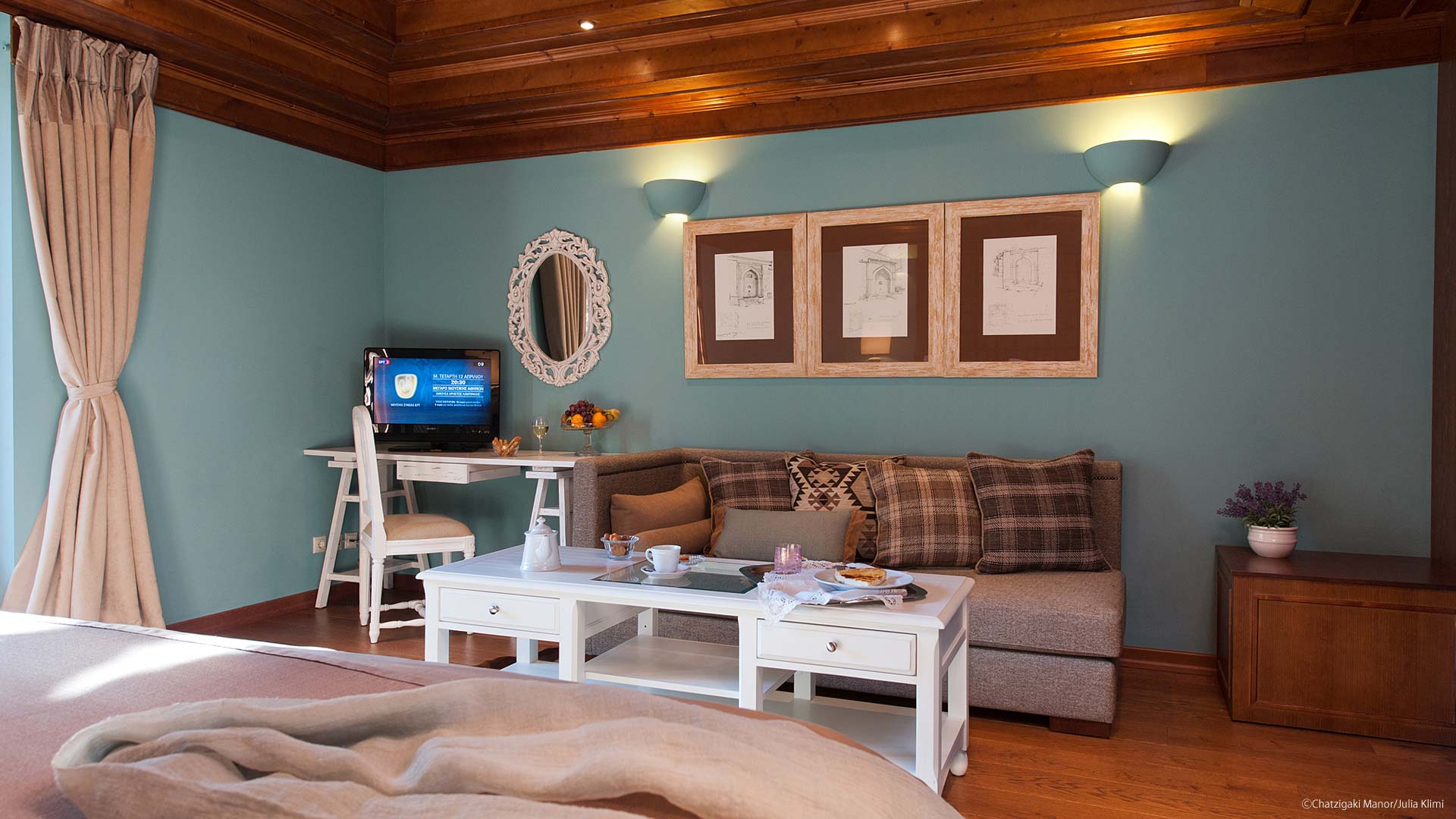 Superior δωμάτιο Ξενοδοχείο Αρχοντικό Χατζηγάκη, Περτούλι