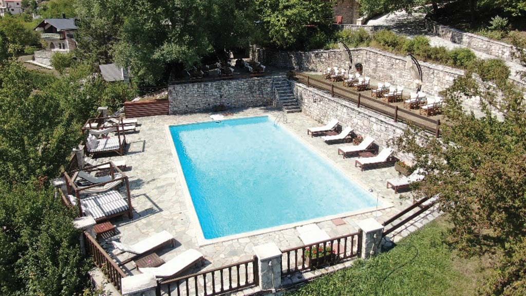 A picturesque wedding venue at the heart of the Pindos mountain range in Central Greece