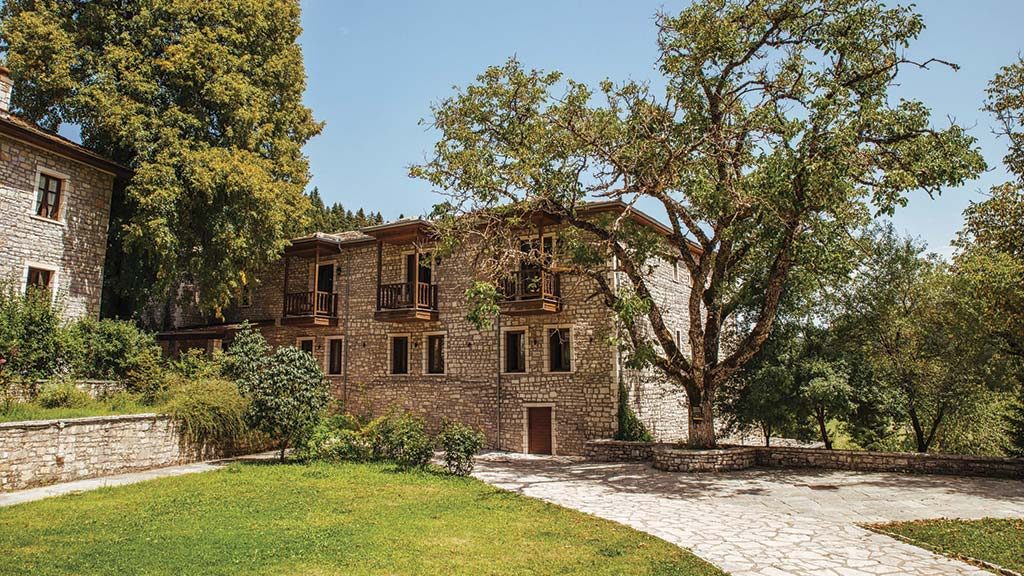  A picturesque wedding venue at the heart of the Pindos mountain range in Central Greece